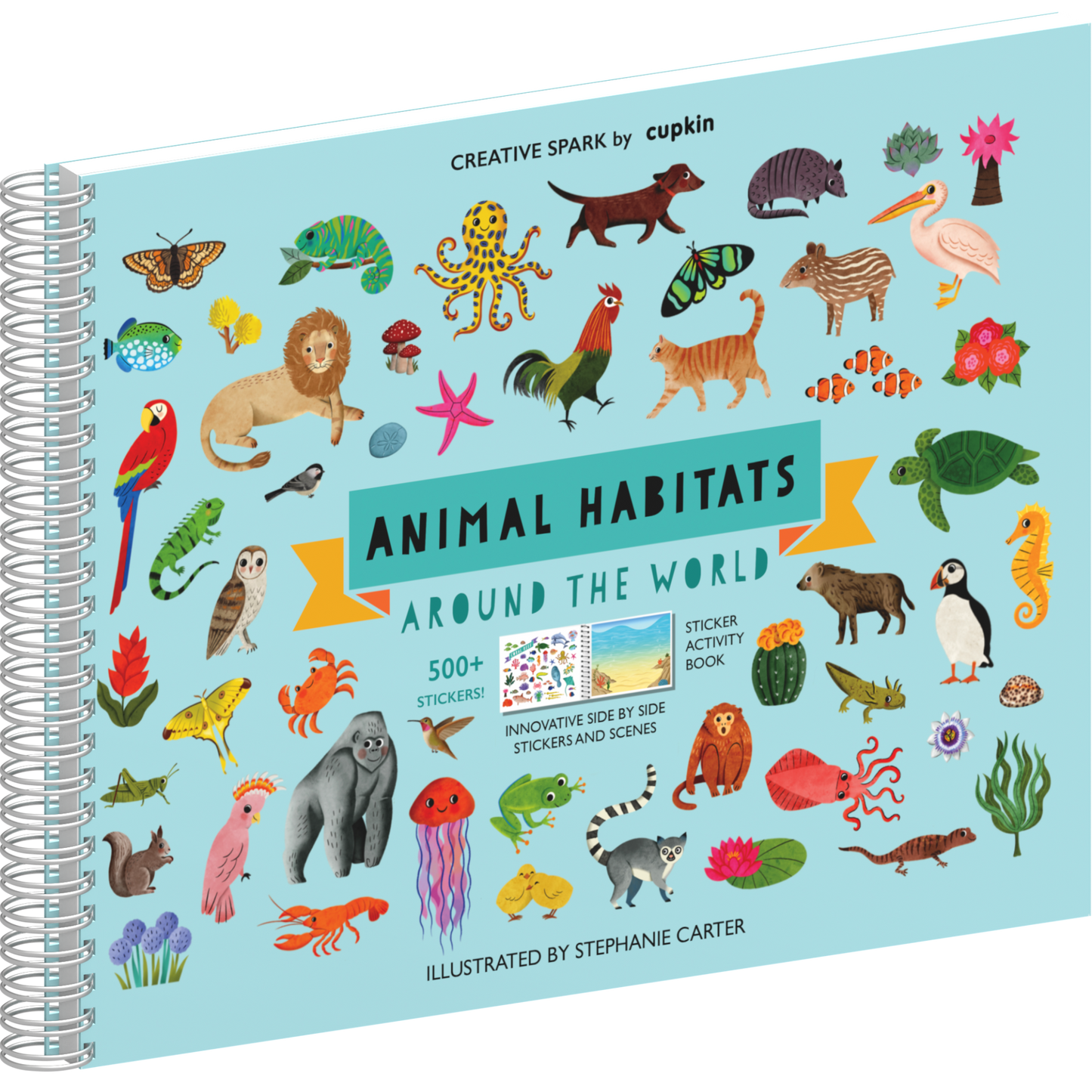 Animal Habitats Sticker Book